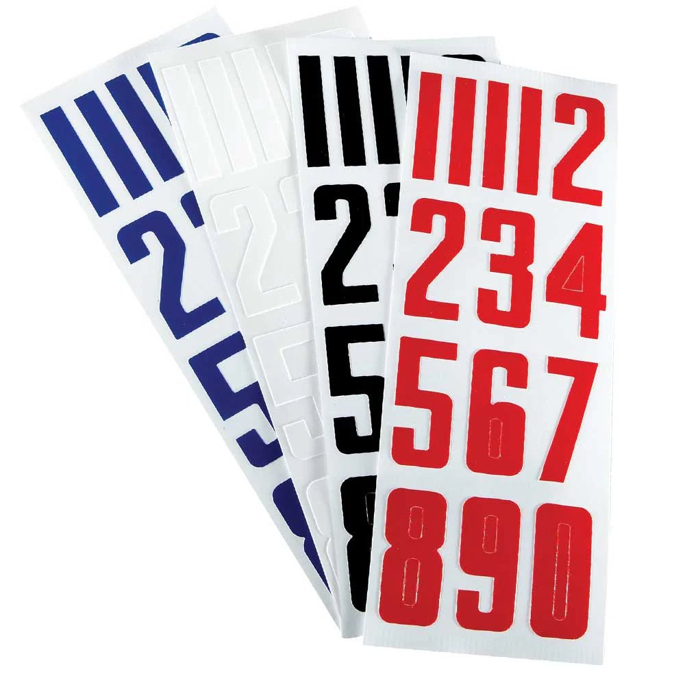 Bauer Helmet Number Decals - Helmet Accessories