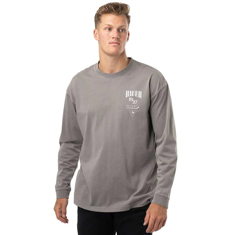 Bauer S24 Acid Wash Long Sleeved T-Shirt - Clothing