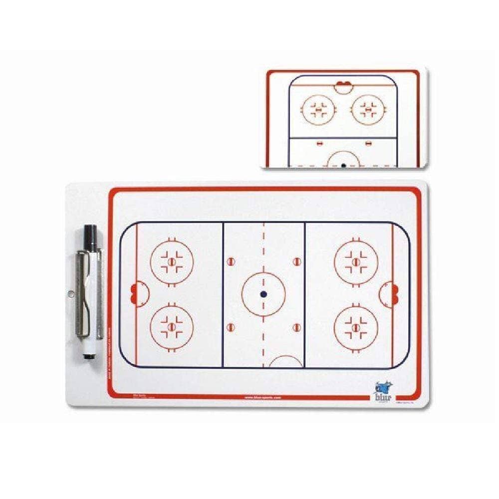 Blue Sports Tactic Clip Board Deluxe Double Sided - Coaching