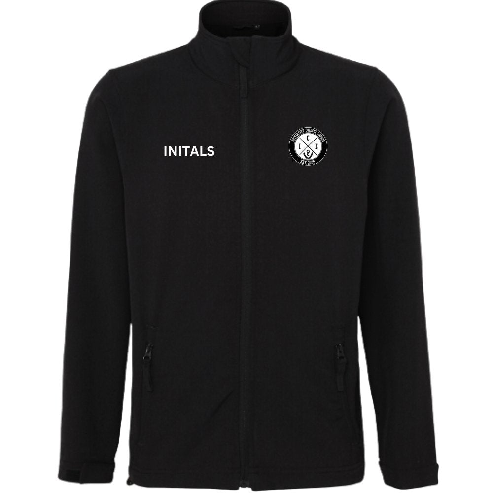 UCL Ice Club Personalised Softshell Jacket - UCL Ice Club